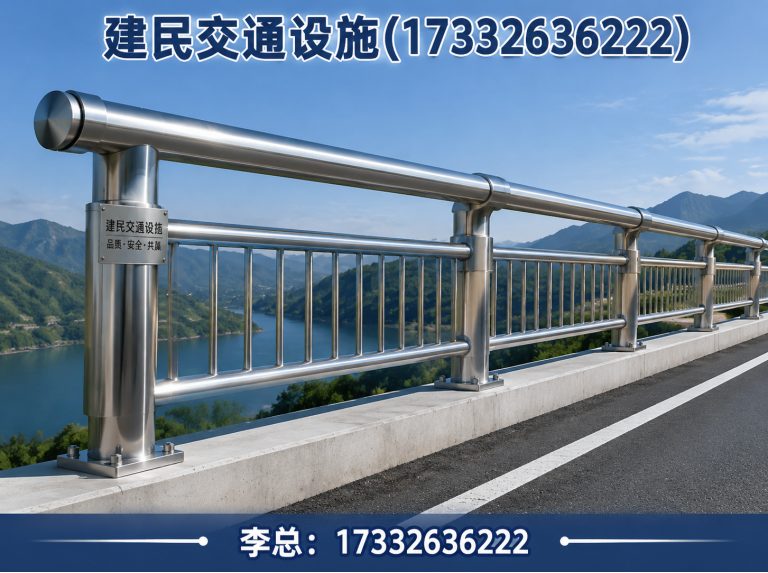 安次区公路护栏展示图